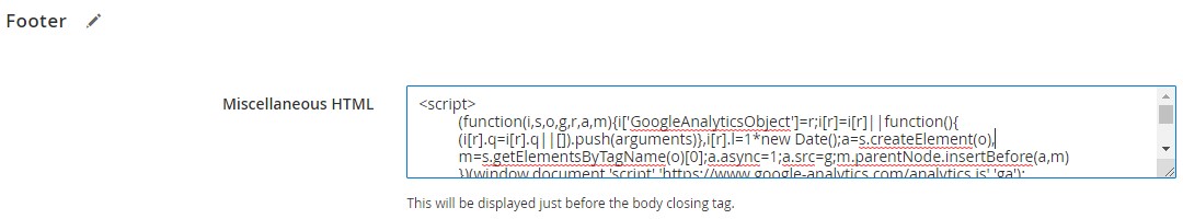How to add custom script into tags?