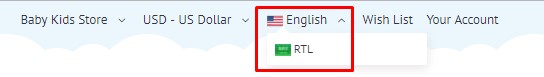 How to add language switcher box