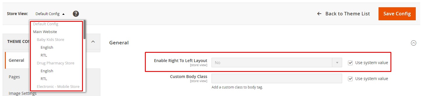 How to enable RTL view?