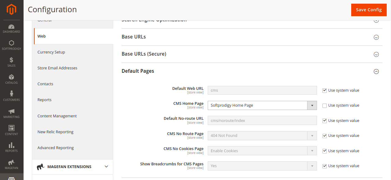 How to change homepage title?