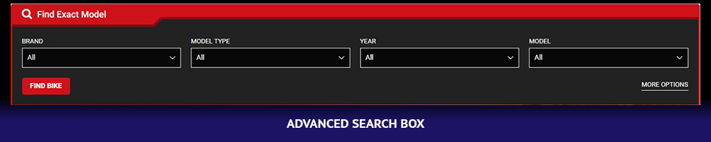 Advance search box widget Frontend